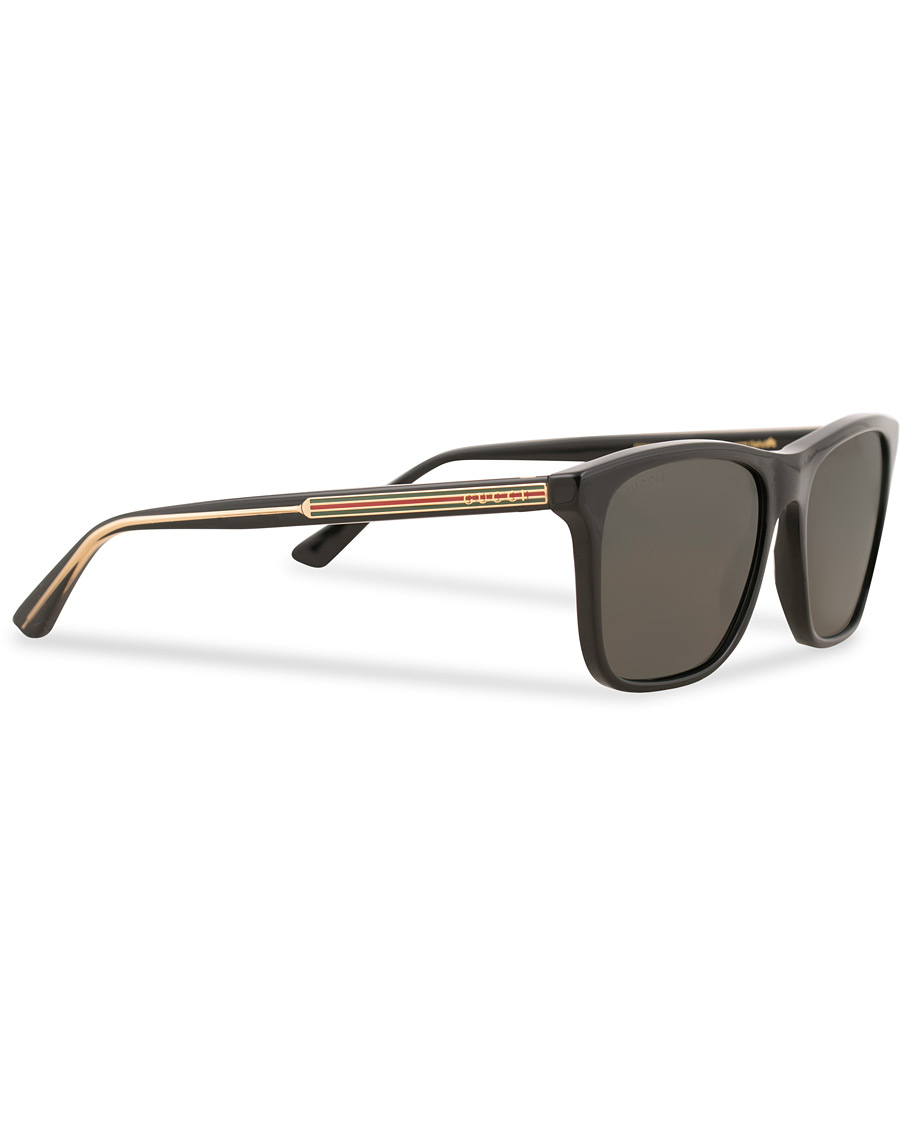 Herre | Gucci GG0381S Sunglasses Black/Grey | Gucci | GG0381S Sunglasses Black/Grey