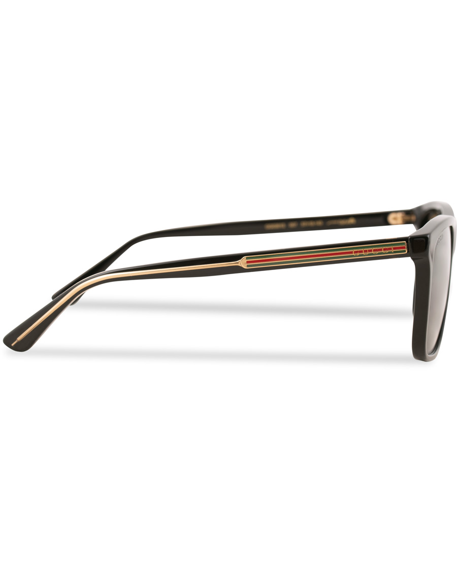 Herre | Gucci GG0381S Sunglasses Black/Grey | Gucci | GG0381S Sunglasses Black/Grey