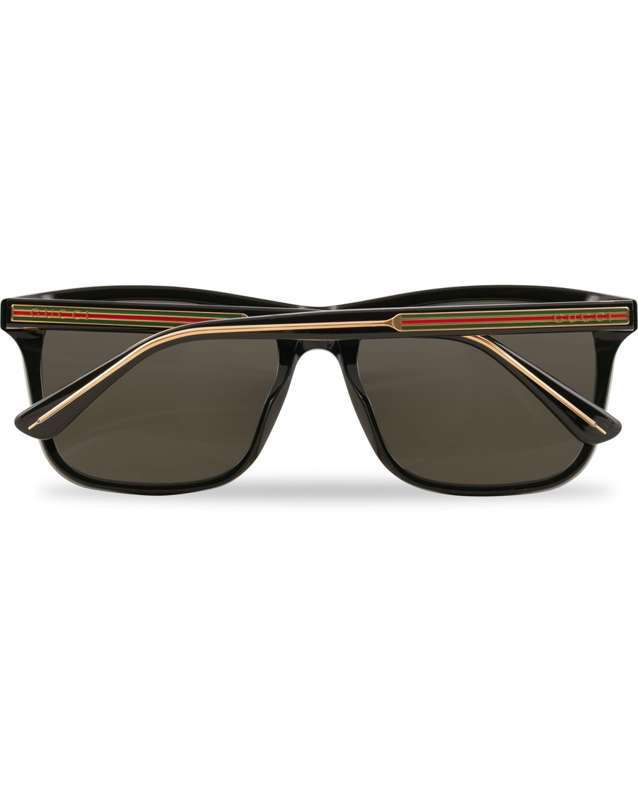 Herre | Gucci GG0381S Sunglasses Black/Grey | Gucci | GG0381S Sunglasses Black/Grey