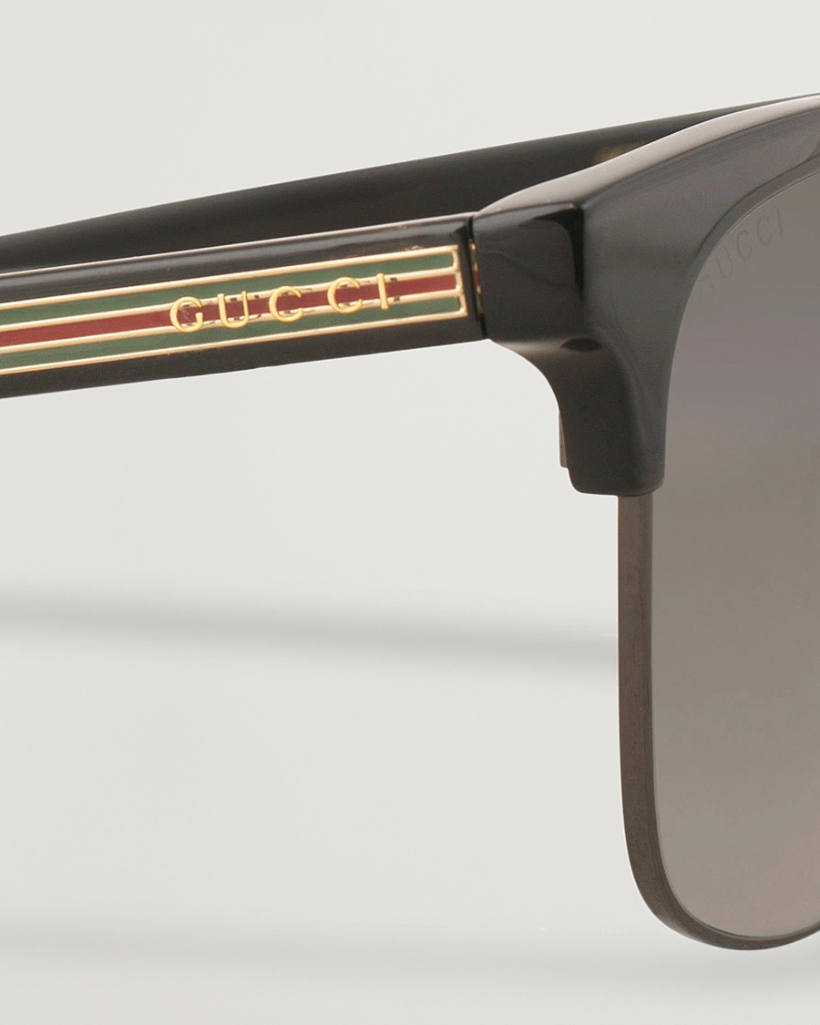 Herre | Solbriller | Gucci | GG0382S Sunglasses Black/Grey