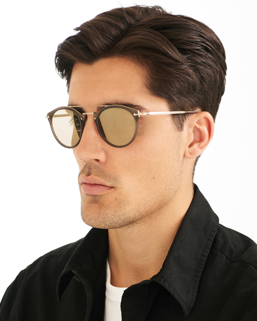 Herre | Solbriller | Oliver Peoples | Remick Sunglasses Grey/Taupe Mirror