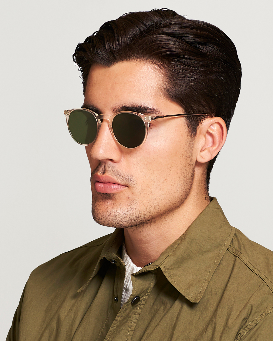 Herre | Runde solbriller | Oliver Peoples | O'Malley Sunglasses Transparent