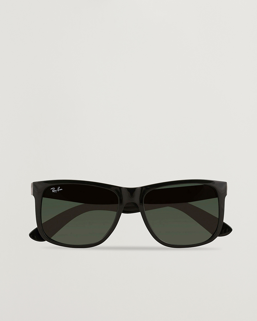 Herre | Firkantede solbriller | Ray-Ban | 0RB4165 Justin Sunglasses Black
