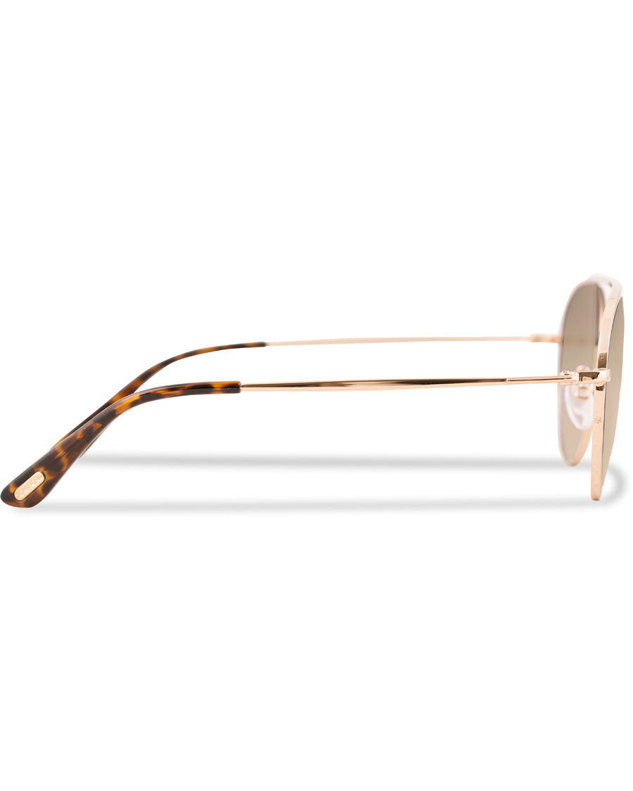 Herre | Solbriller | Tom Ford | Keit FT0599 Sunglasses Rose Gold/Roviex