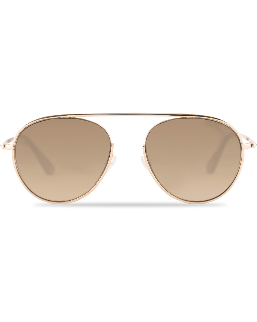 Herre | Solbriller | Tom Ford | Keit FT0599 Sunglasses Rose Gold/Roviex