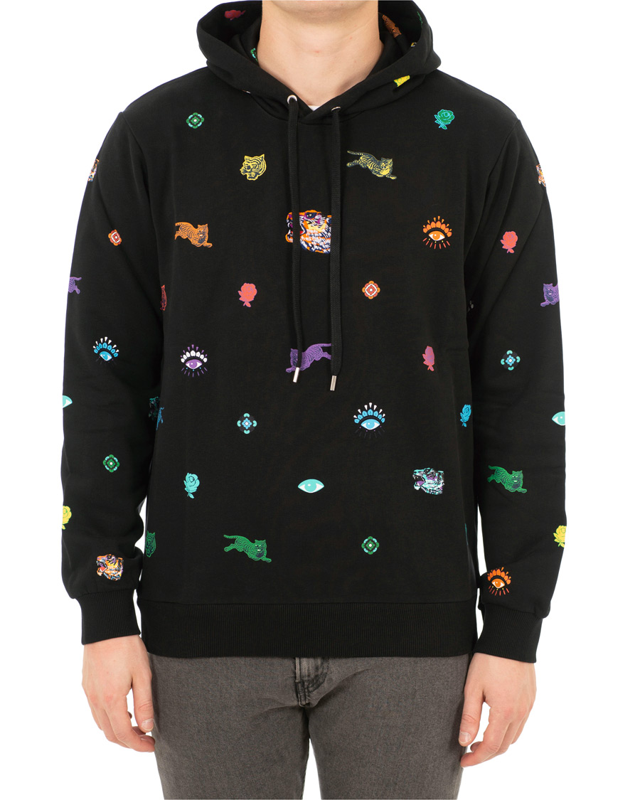 Herre | Gensere | KENZO | Multi Icons Hoodie Black