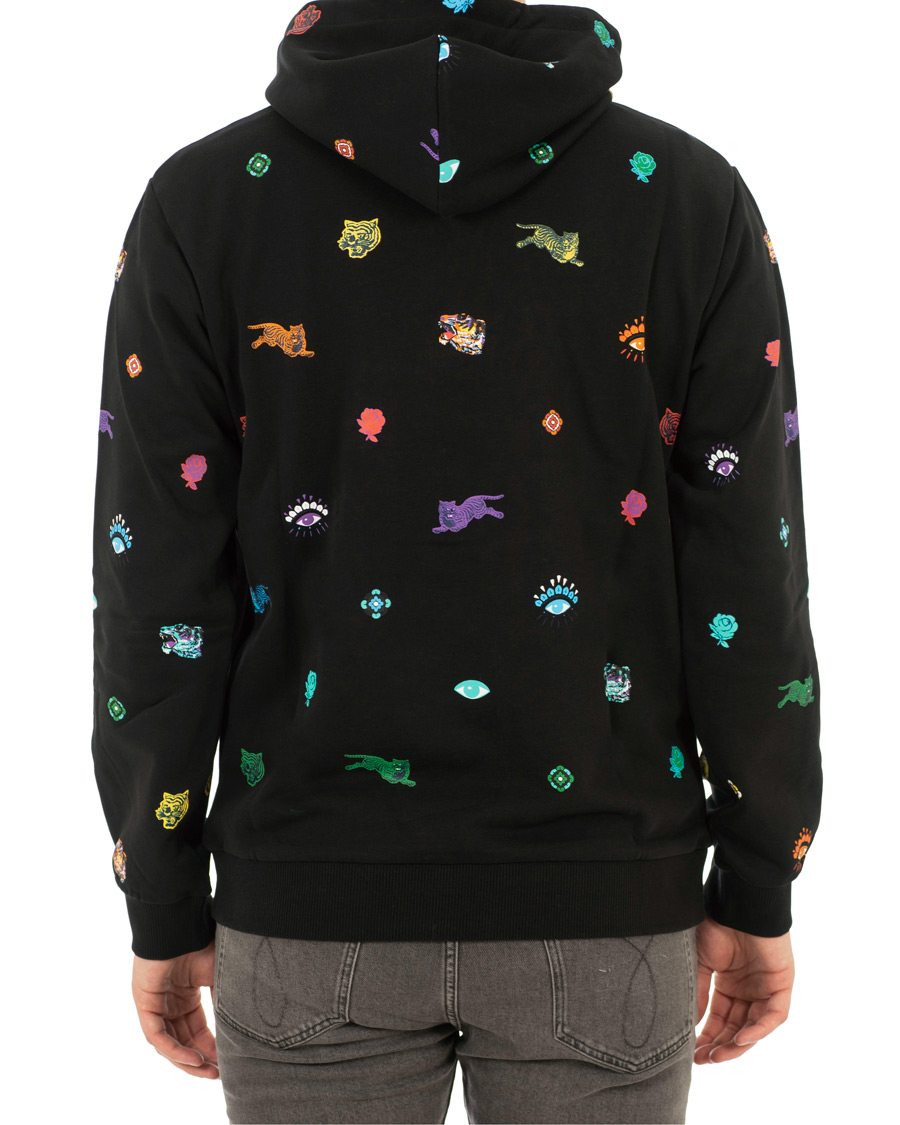 Herre | Gensere | KENZO | Multi Icons Hoodie Black