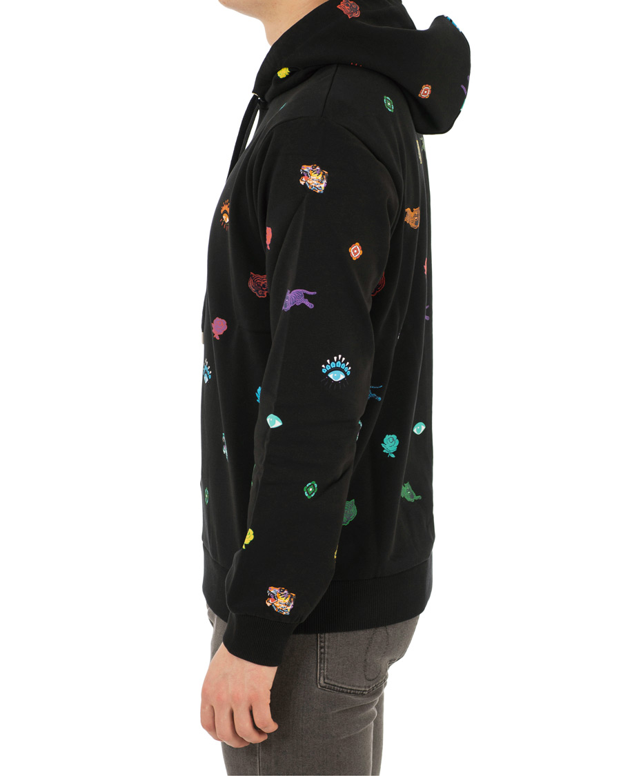 Herre | Gensere | KENZO | Multi Icons Hoodie Black