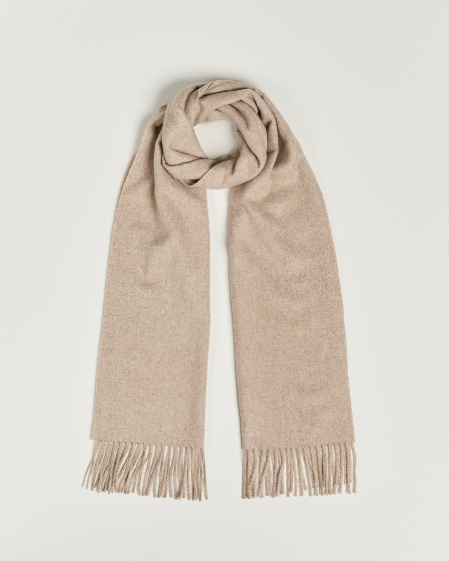 Herre | Skjerf | Piacenza Cashmere | Cashmere Scarf Light Beige