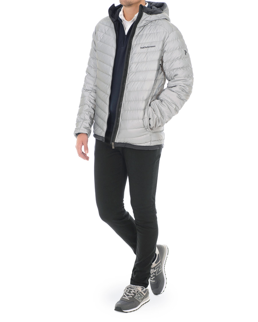 Herre | Jakker | Peak Performance | Frost Down Hood Reflective Jacket Silver