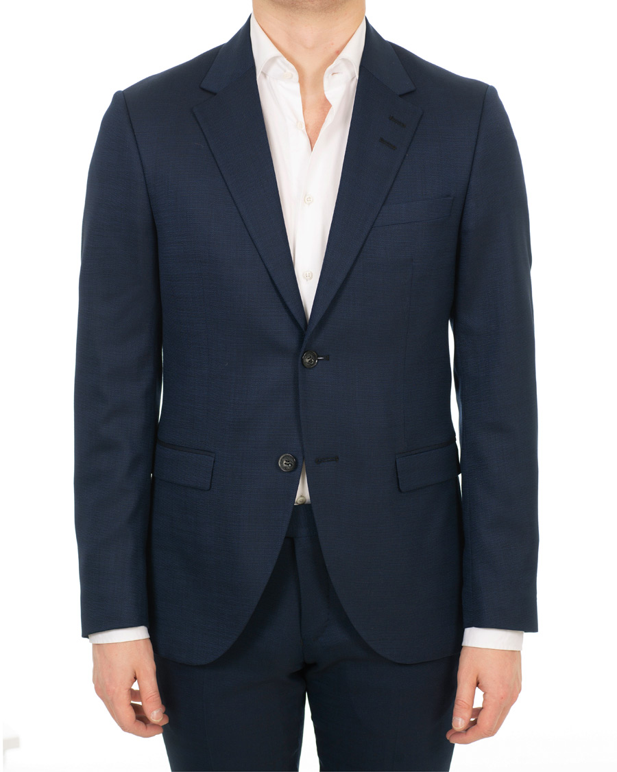 Herre | Dressjakker | Tiger of Sweden | Jamonte Wool Stretch Blazer Country Blue