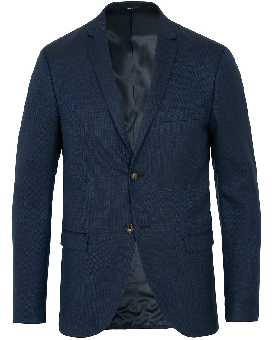 Herre | Dressjakker | Tiger of Sweden | Jil Wool Stretch Blazer Country Blue