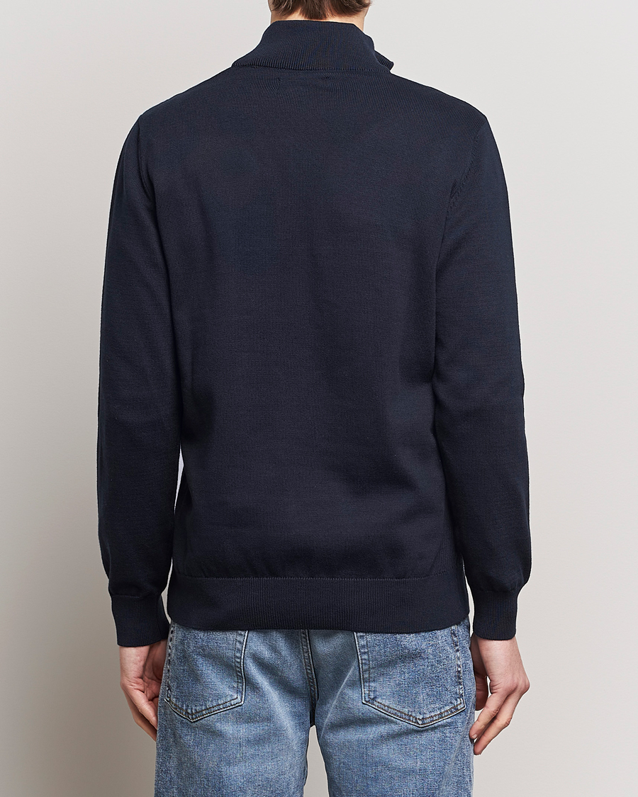 Herre | Gensere | Barbour Lifestyle | Cotton Half Zip Navy