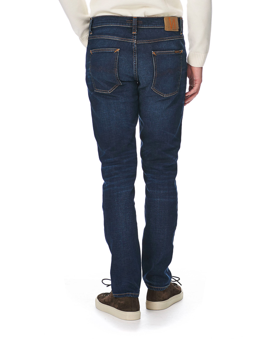 Herre | Jeans | Nudie Jeans | Lean Dean Organic Jeans Dark Deep Worn