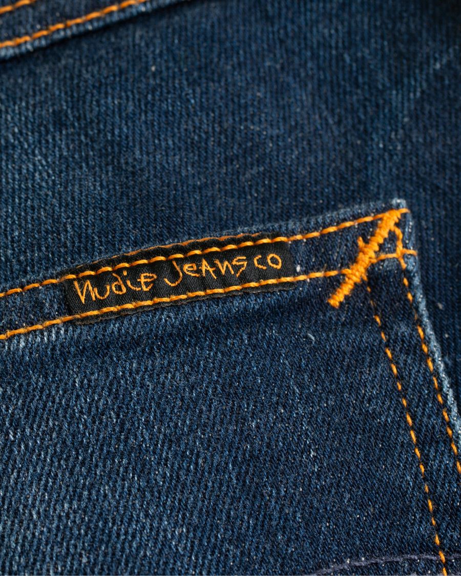 Herre | Jeans | Nudie Jeans | Lean Dean Organic Jeans Dark Deep Worn