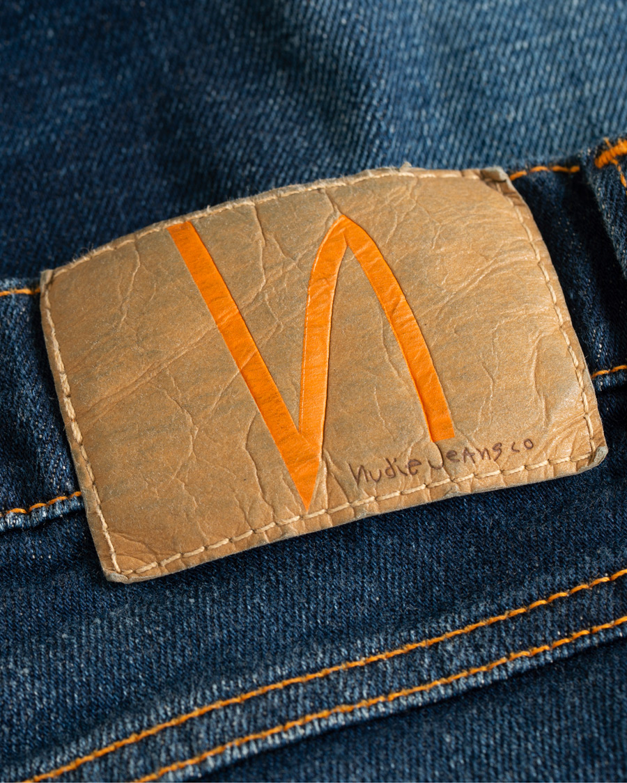Herre | Jeans | Nudie Jeans | Lean Dean Organic Jeans Dark Deep Worn