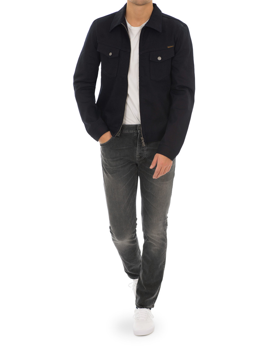 Herre | Jakker | Nudie Jeans | Kenny Zip Jeans Jacket Indigo