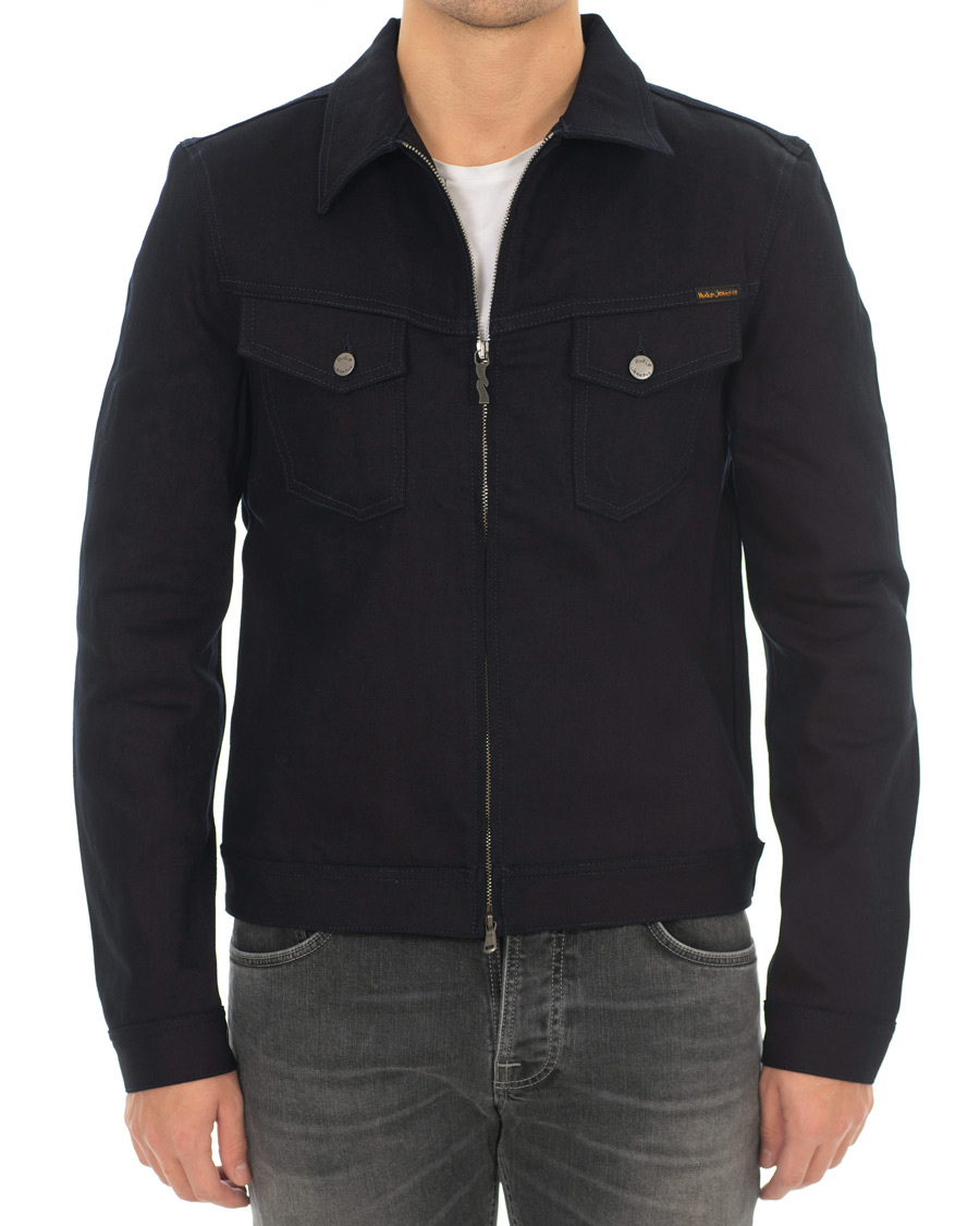 Herre | Jakker | Nudie Jeans | Kenny Zip Jeans Jacket Indigo