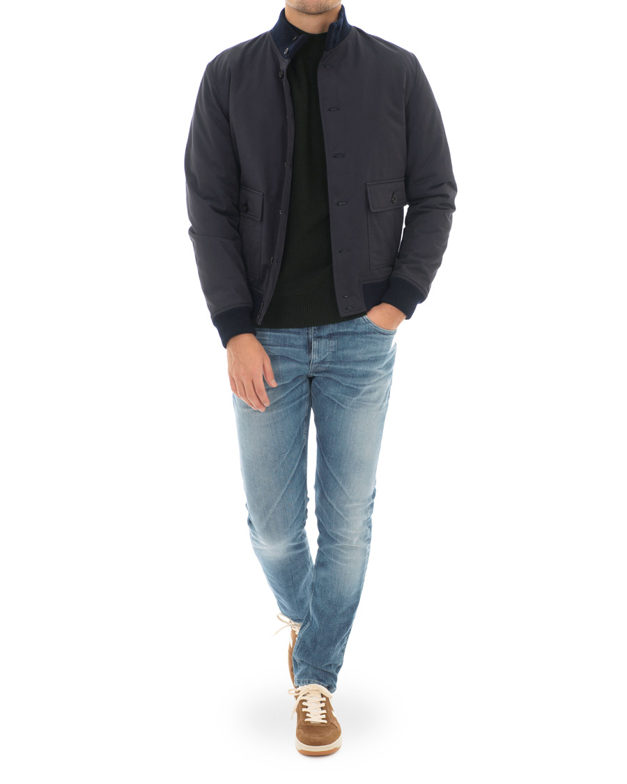 Herre | Jeans | Nudie Jeans | Green Collection Lean Dean Jeans Worn In Green