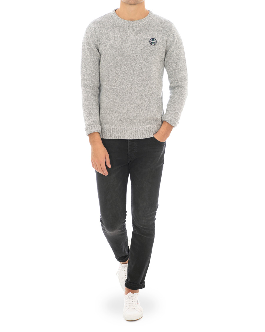 Herre | Gensere | Morris | Mclaren Oneck Grey Melange