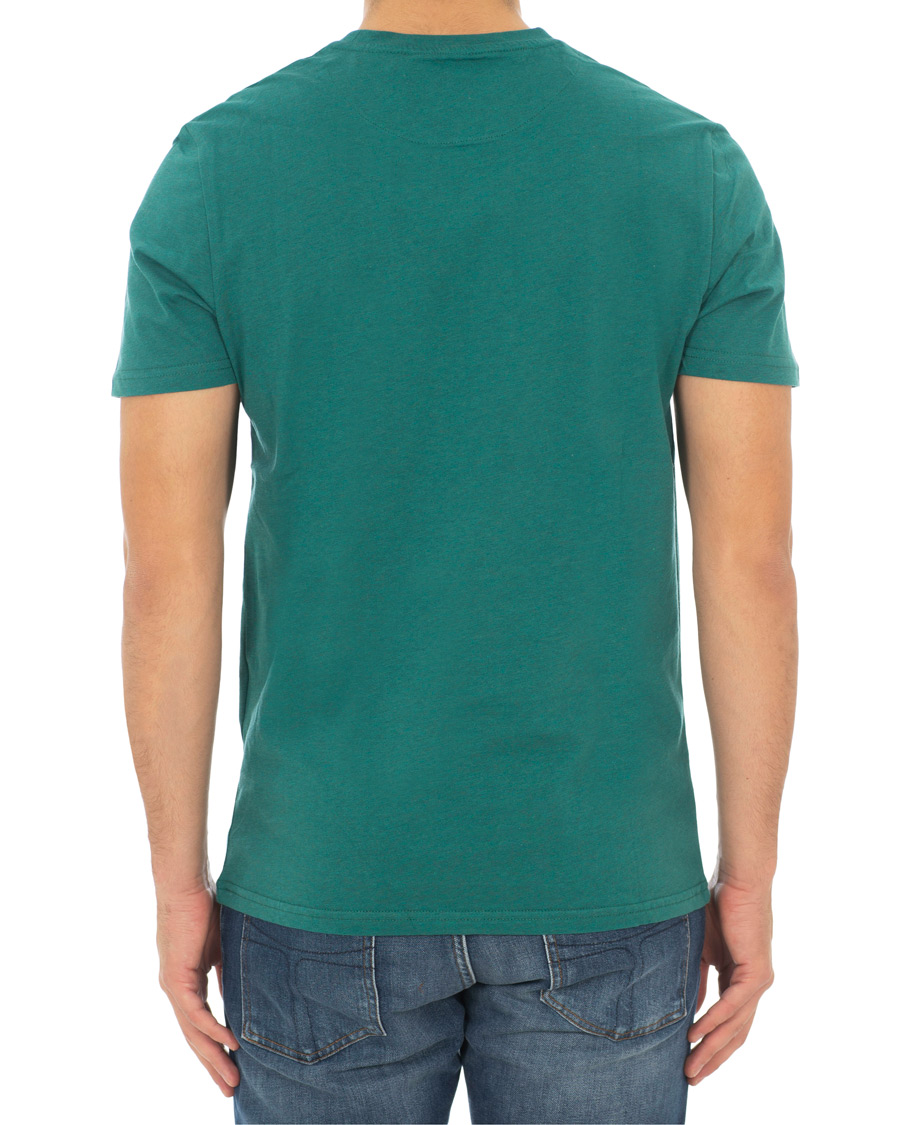 Herre | T-Shirts | Lyle & Scott | Garment Dyed T-Shirt Alpine Green Marl