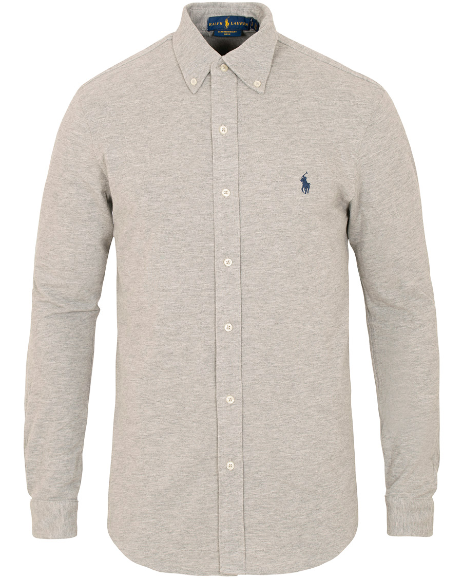 Herre | Skjorter | Polo Ralph Lauren | Slim Fit Featherweight Shirt Andover Heather