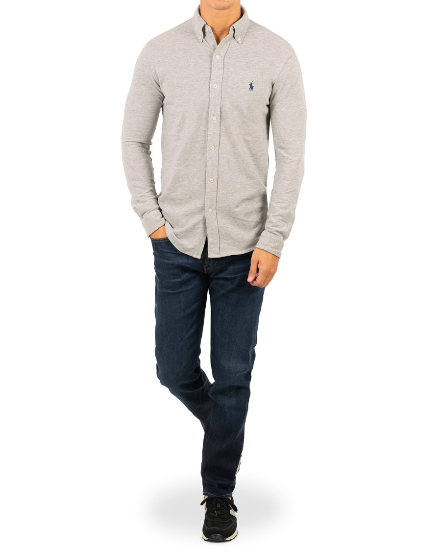 Herre | Skjorter | Polo Ralph Lauren | Slim Fit Featherweight Shirt Andover Heather