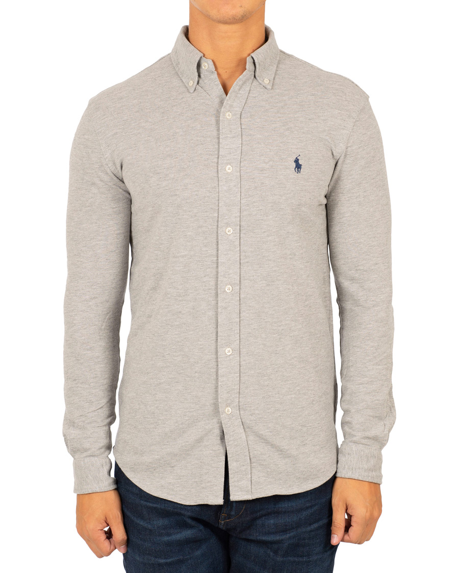 Herre | Skjorter | Polo Ralph Lauren | Slim Fit Featherweight Shirt Andover Heather