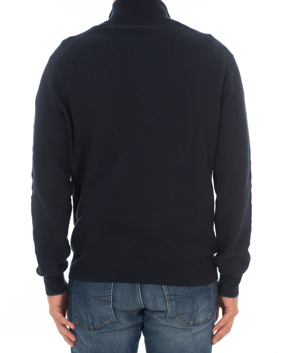 Herre | Gensere | Polo Ralph Lauren | Texture  Half Zip Navy Heather