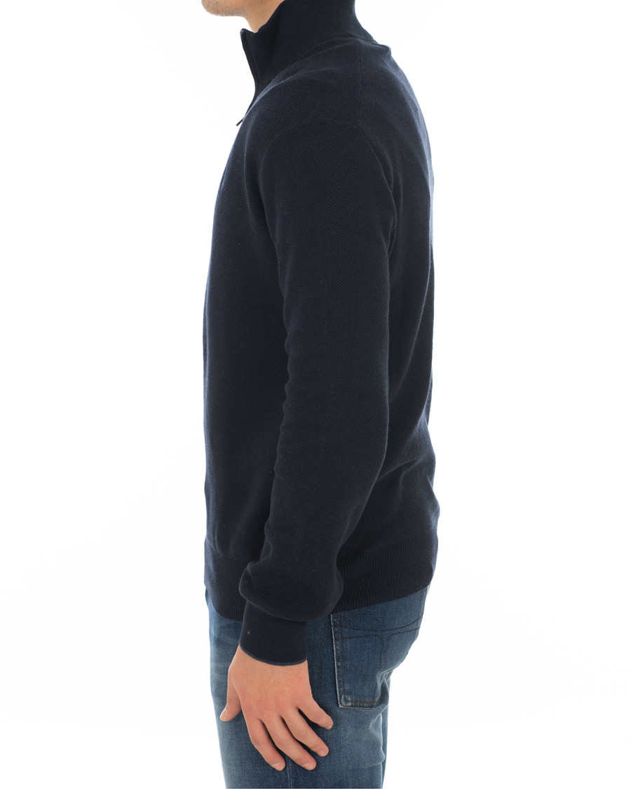 Herre | Gensere | Polo Ralph Lauren | Texture  Half Zip Navy Heather