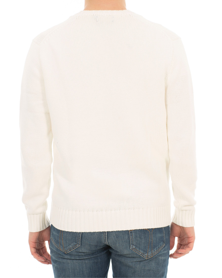 Herre | Gensere | Polo Ralph Lauren | Crisby Cotton Crew Neck White