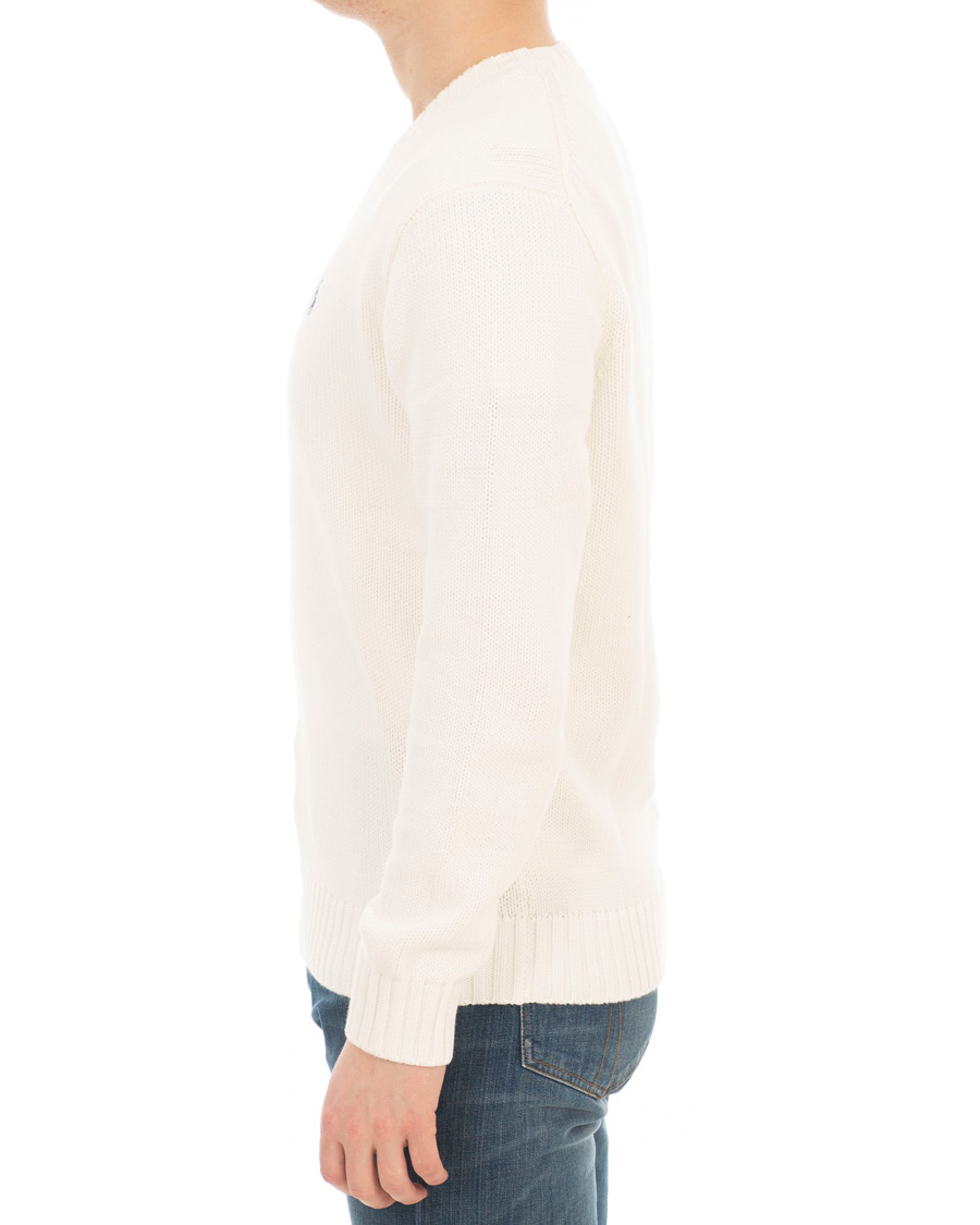 Herre | Gensere | Polo Ralph Lauren | Crisby Cotton Crew Neck White