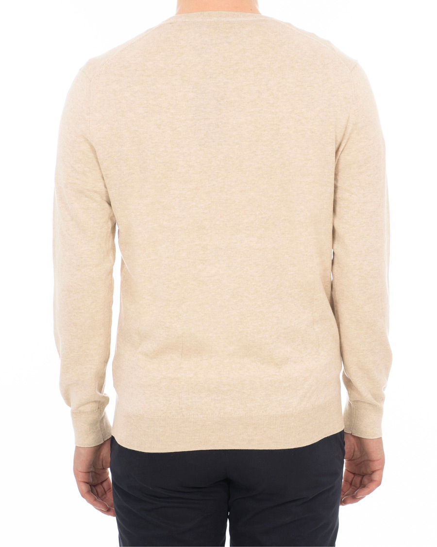 Herre | Gensere | Polo Ralph Lauren | Pima Cotton Crew Neck Pullover Sand Heather
