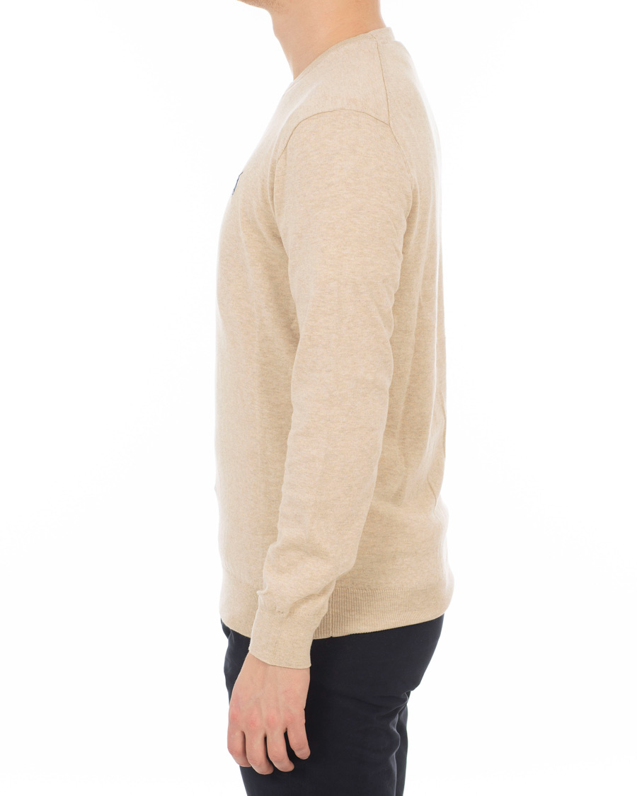 Herre | Gensere | Polo Ralph Lauren | Pima Cotton Crew Neck Pullover Sand Heather
