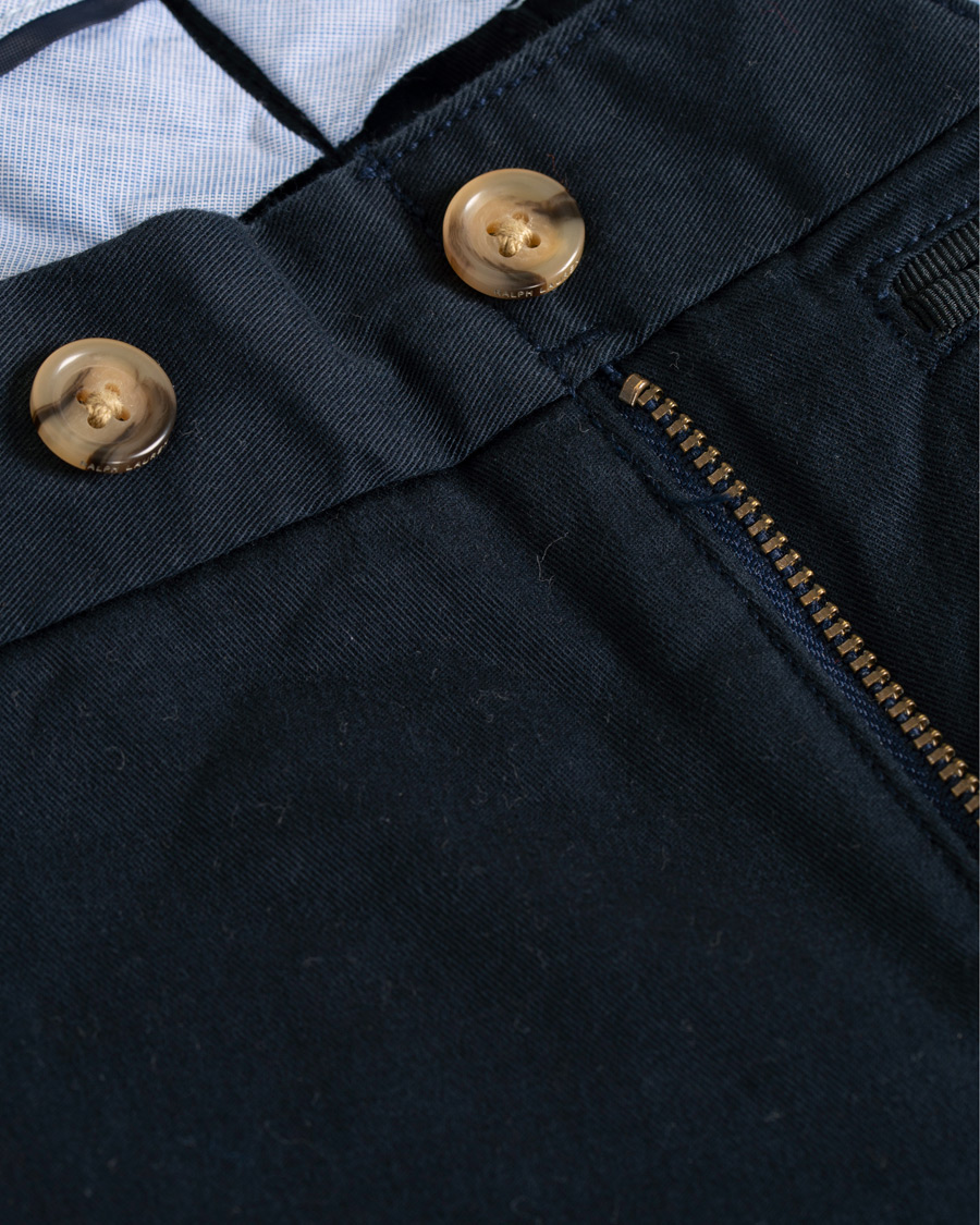Herre | Bukser | Polo Ralph Lauren | Tailored Slim Fit Stretch Hudson Chinos Aviator Navy