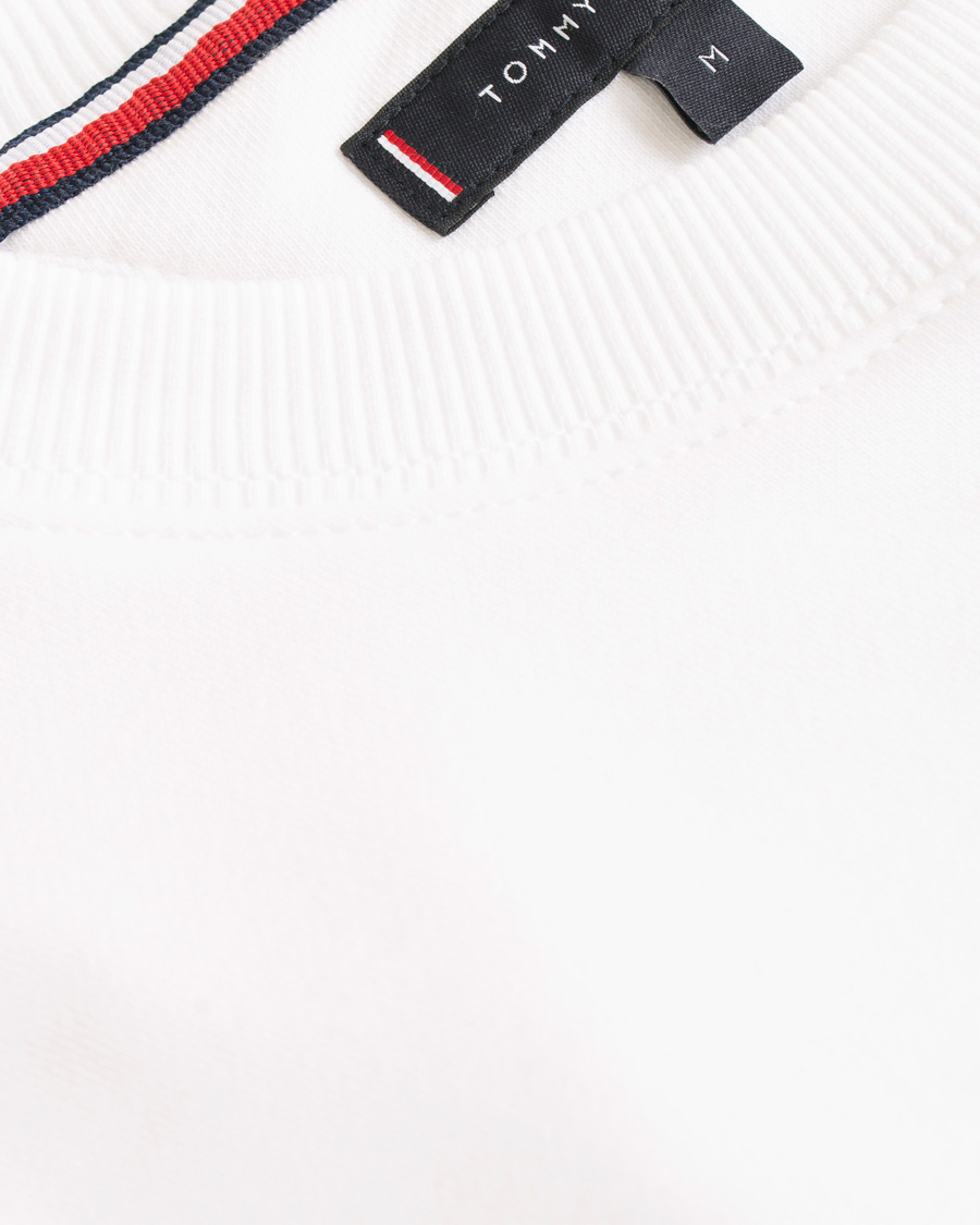 Herre | Gensere | Tommy Hilfiger | Logo Sweatshirt Bright White