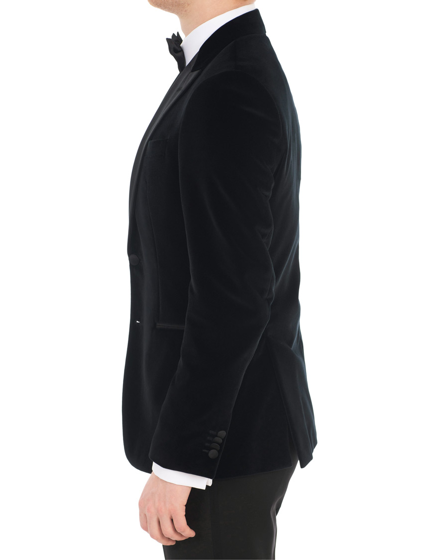 Herre | Dressjakker | BOSS BLACK | Boss Helward Velvet Blazer Black