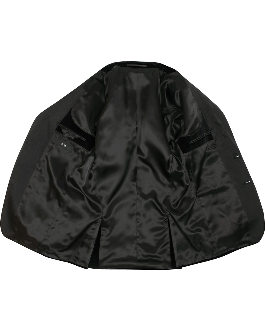 Herre | Dressjakker | BOSS BLACK | Boss Helward Velvet Blazer Black