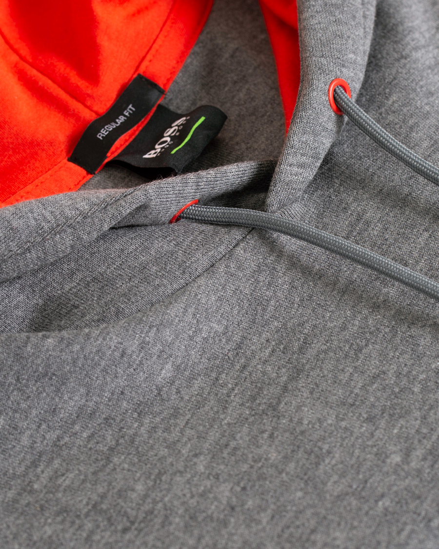 Herre | Gensere | BOSS GREEN | Boss Athleisure Soody Hoodie Grey