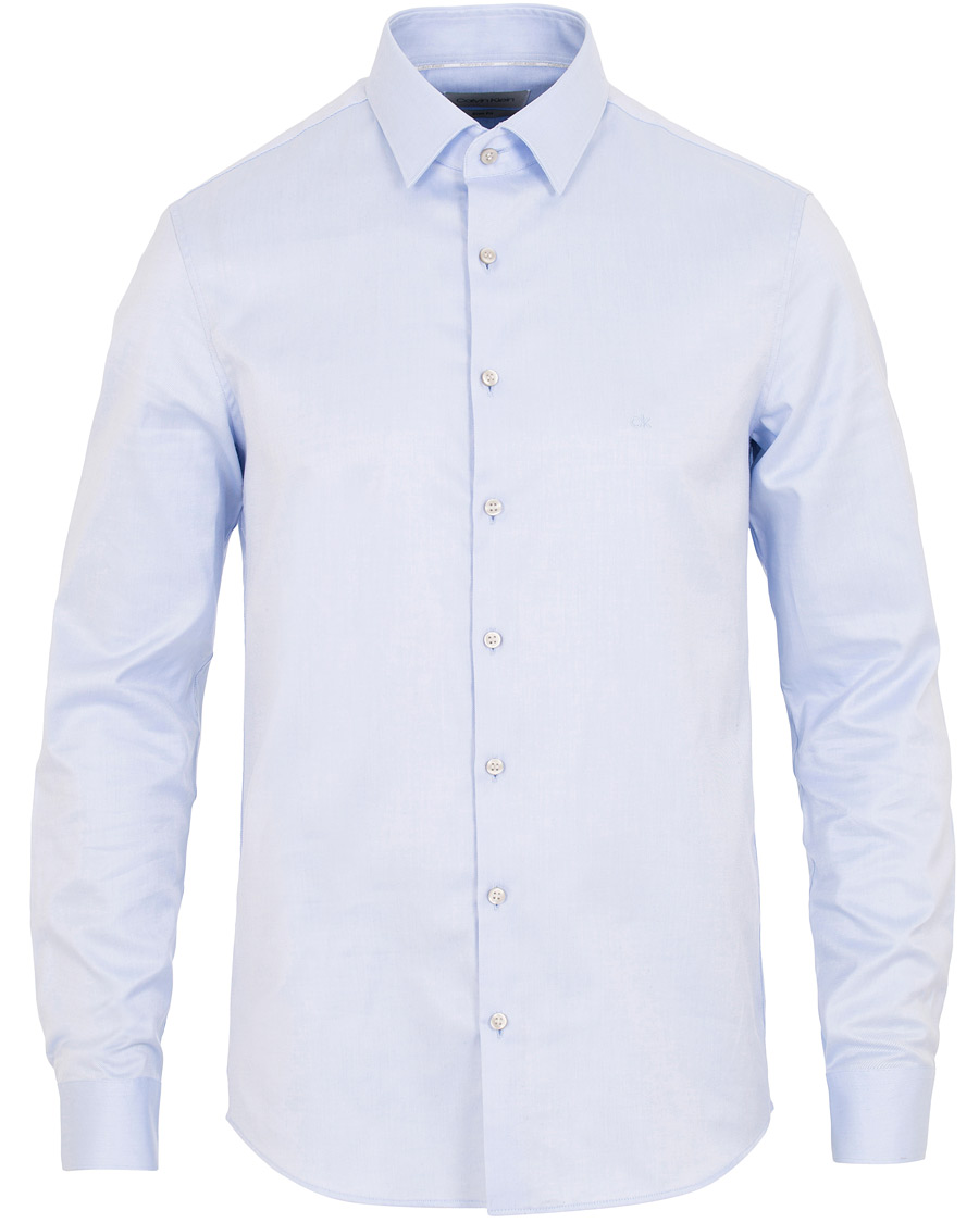 Herre | Skjorter | Calvin Klein | Slim Fit Shirt Light Blue