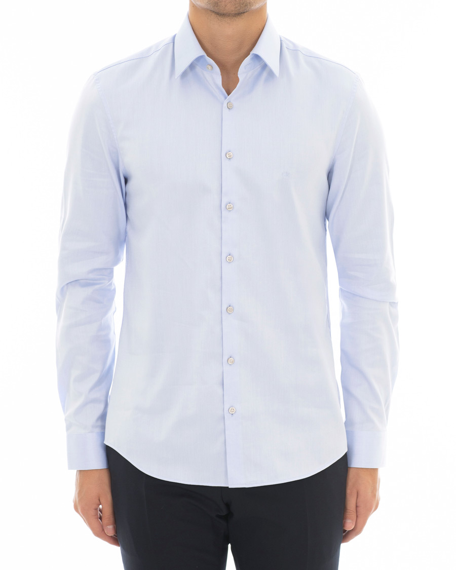 Herre | Skjorter | Calvin Klein | Slim Fit Shirt Light Blue