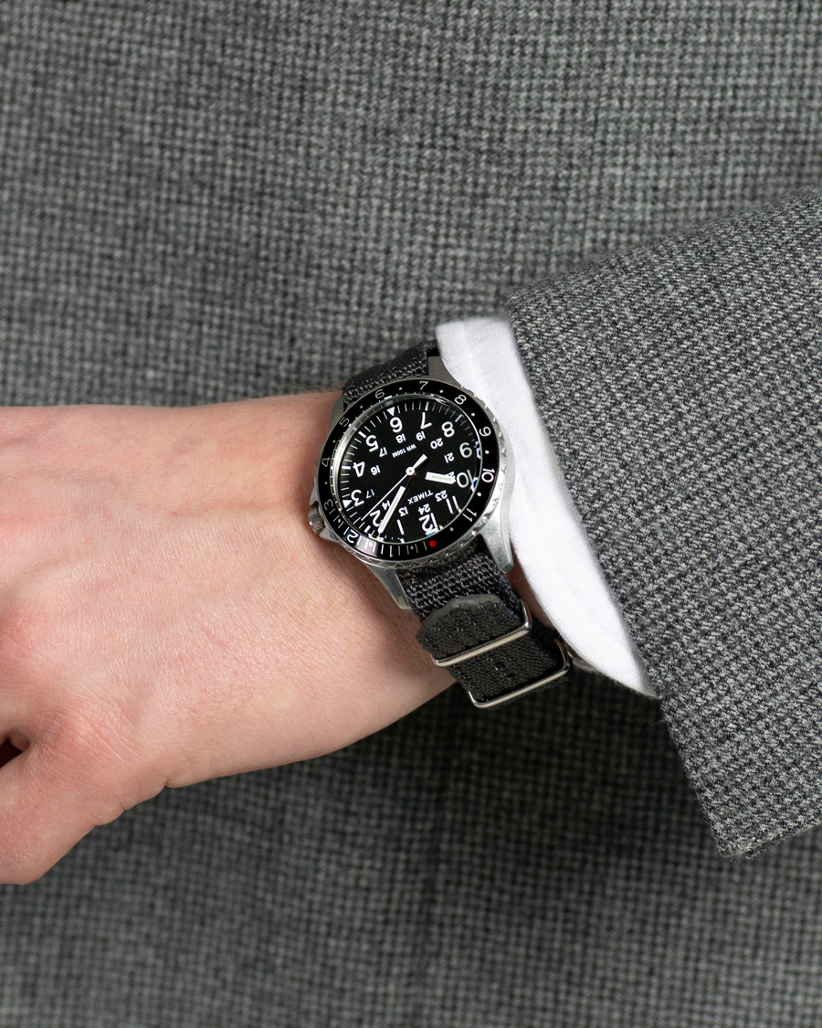 Herre | Timex Navi Ocean Ballistic Nylon Slate | Timex | Navi Ocean Ballistic Nylon Slate
