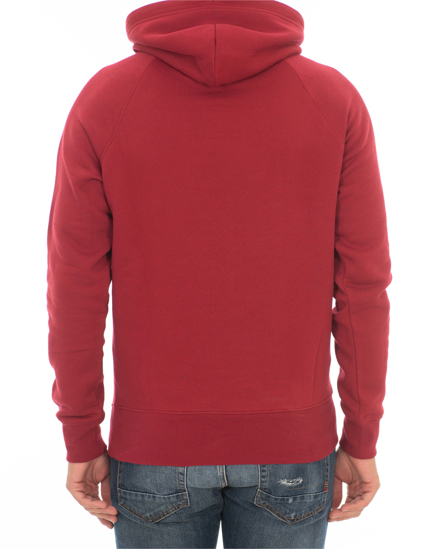 Herre | Gensere | GANT | Shield Hoodie Mahogany Red