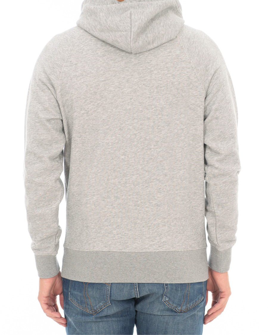 Herre | Gensere | GANT | Logo Hoodie Grey Melange