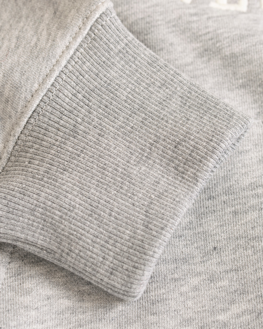 Herre | Gensere | GANT | Logo Hoodie Grey Melange