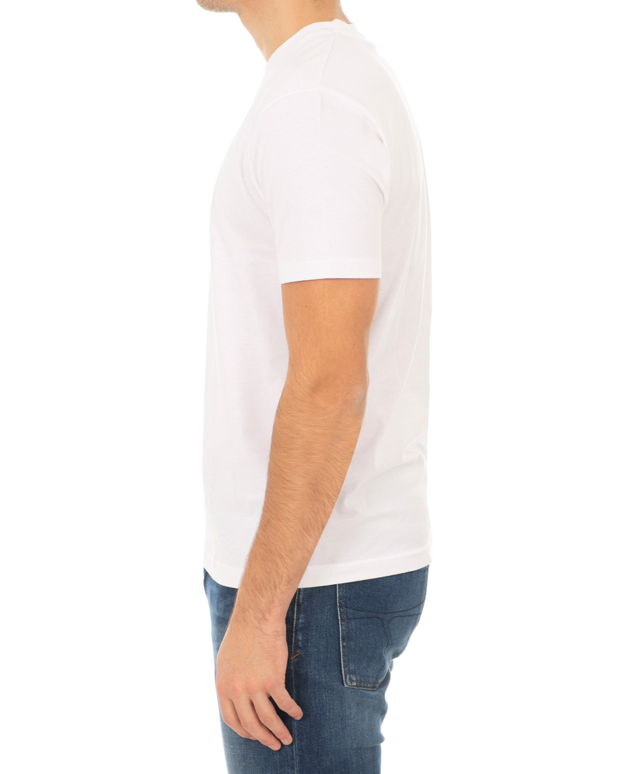 Herre | T-Shirts | Sunspel | Riviera Organic Tee White