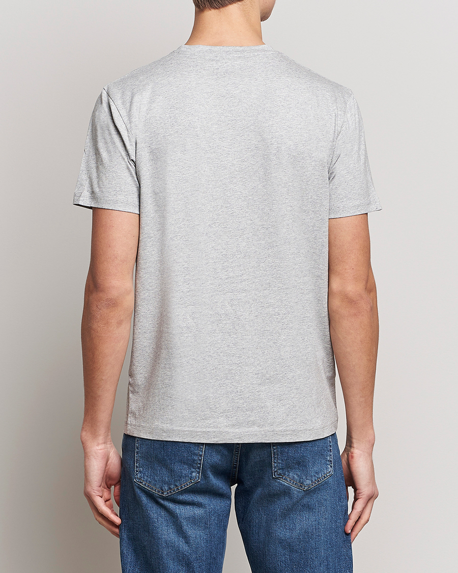 Herre | T-Shirts | Sunspel | Riviera Midweight T-Shirt Grey Melange