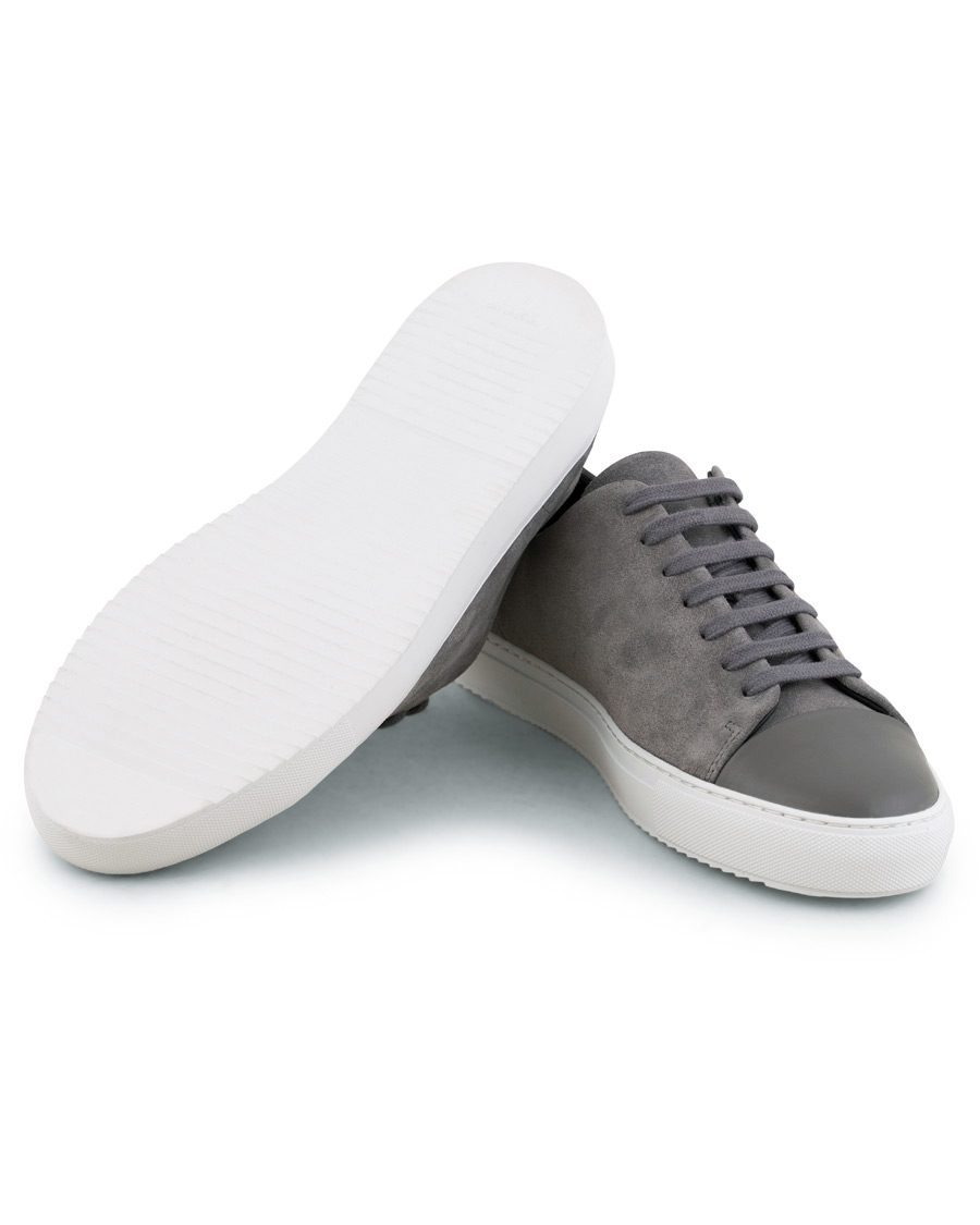 Herre | Axel Arigato Cap Toe Sneaker Dark Grey Suede | Axel Arigato | Cap Toe Sneaker Dark Grey Suede