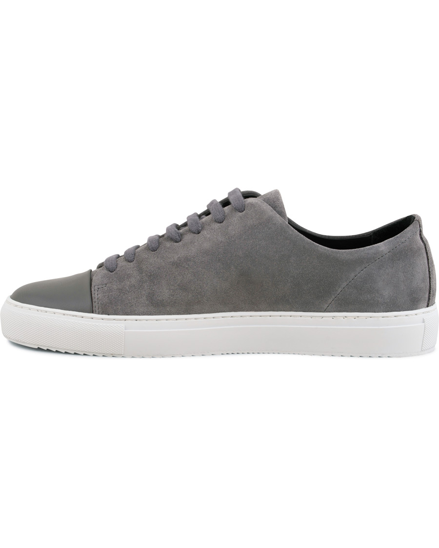 Herre | Axel Arigato Cap Toe Sneaker Dark Grey Suede | Axel Arigato | Cap Toe Sneaker Dark Grey Suede
