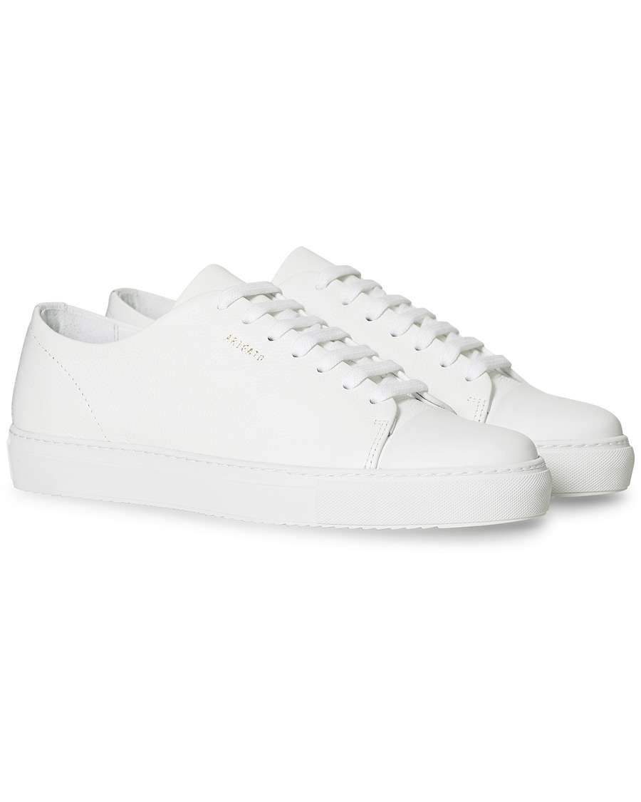Herre | Axel Arigato Cap Toe Sneaker White Leather | Axel Arigato | Cap Toe Sneaker White Leather